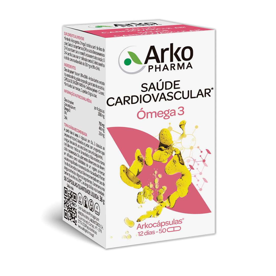 Arkocápsulas ÓMEGA 3 - 50 cápsulas
