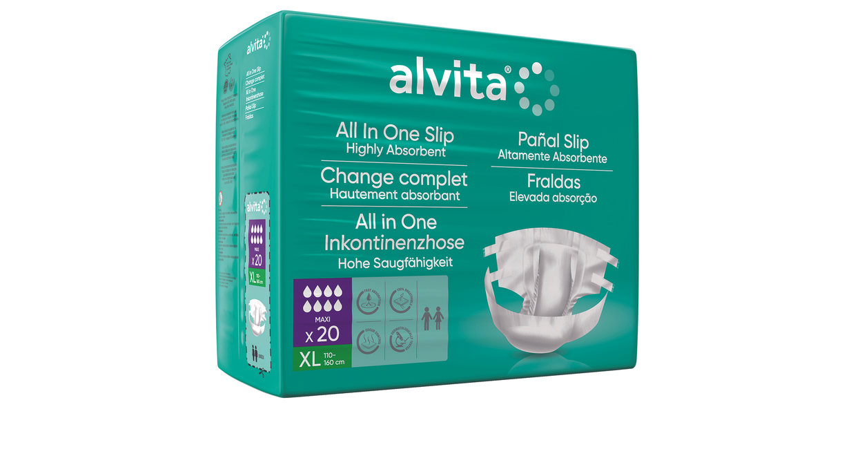 Alvita Fralda de Noite Maxi/Extra Large x20 