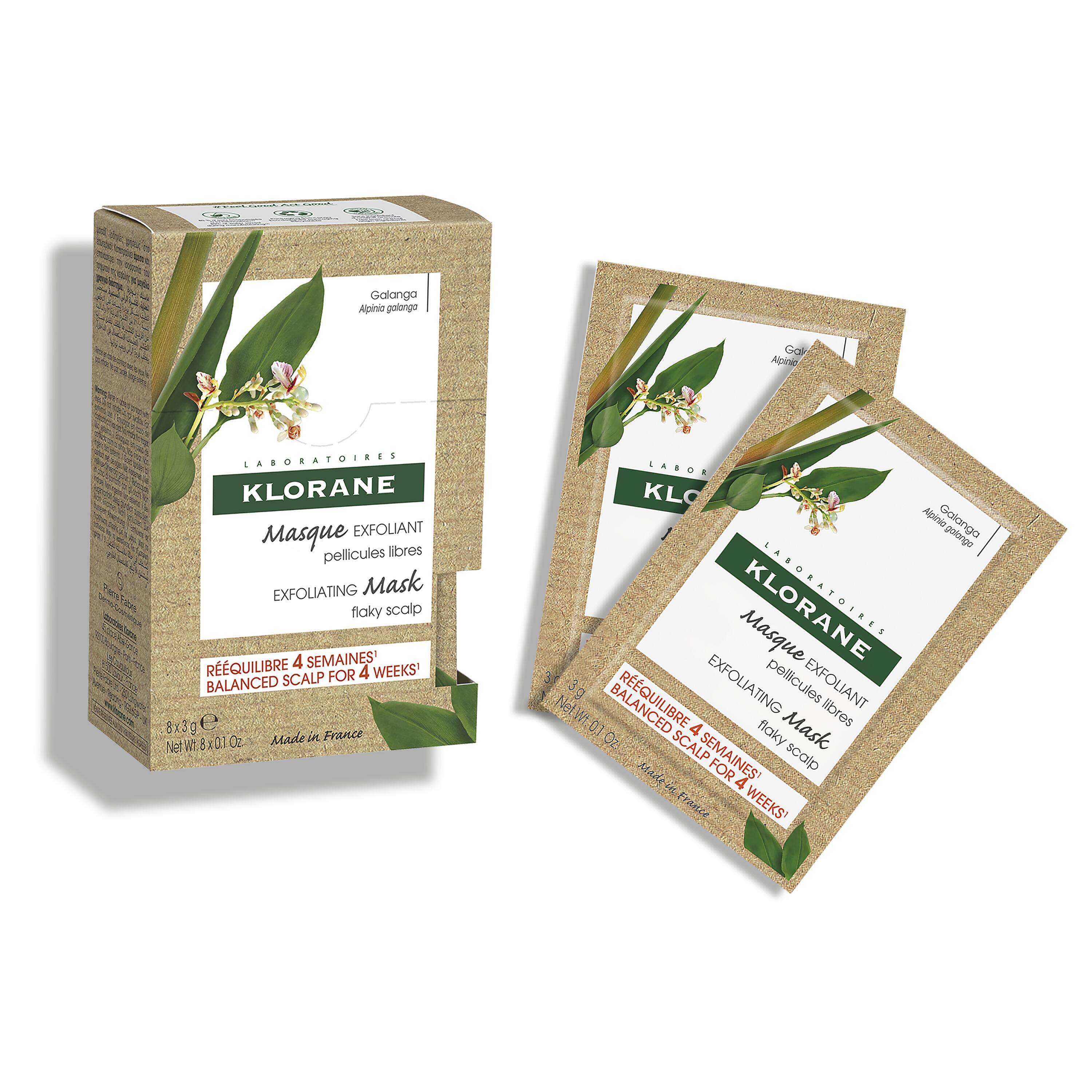 Klorane Capilar Máscara Pó Galanga 8x3g