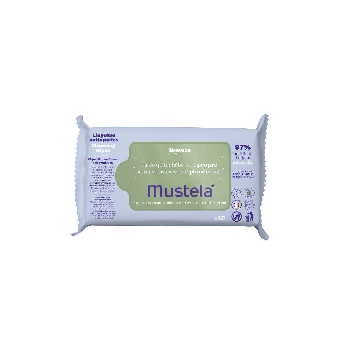 Mustela Bebé Toalhete Limpeza x60