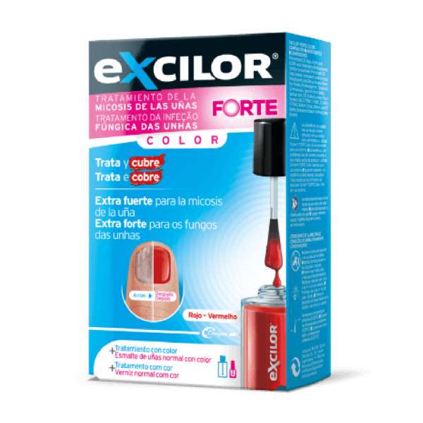 Excilor Forte Color Verniz Fungo Vermelho - 30ml