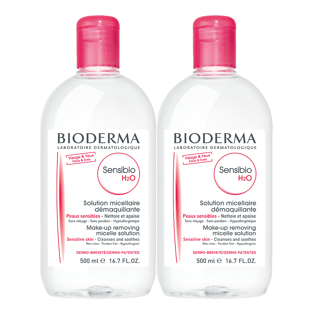 Bioderma Sensibio H2O Solução Micelar Pack 500ml x2