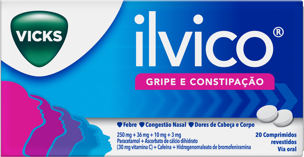 Ilvico, 250/3/10/36 mg x 20 comp ver