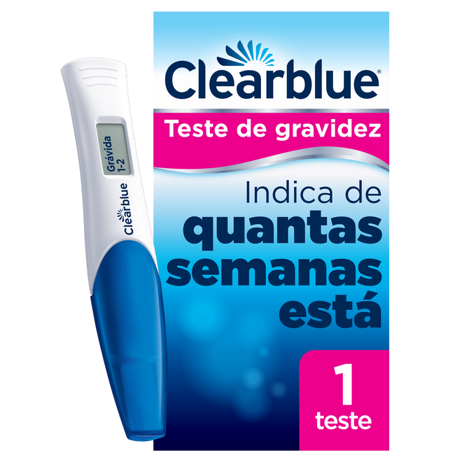 Clearblue Teste Gravidez Indicador Semanas