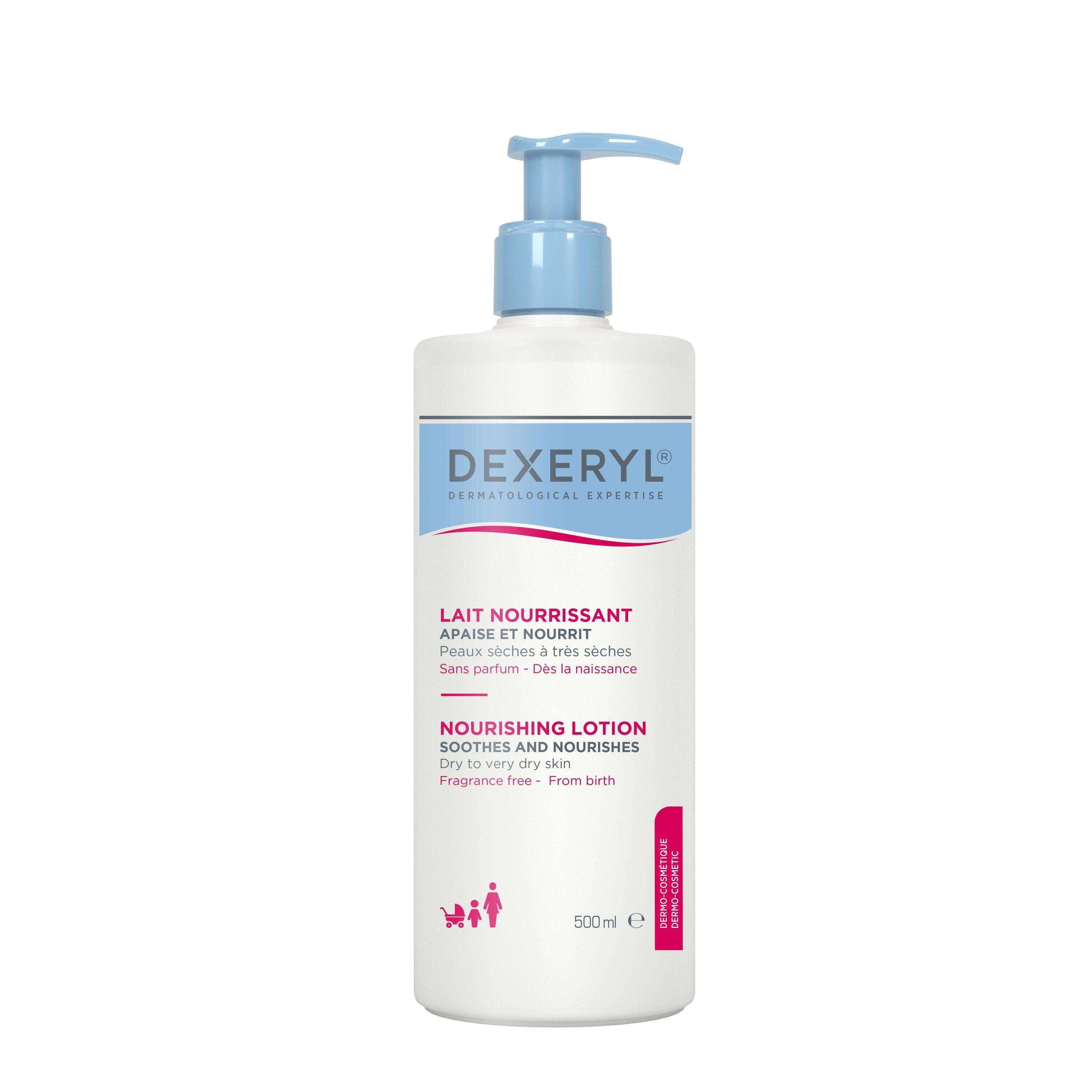 Dexeryl Loção Nutritiva Textura Fluida Rosto e Corpo 500 ml