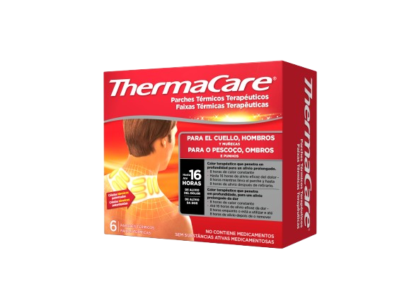 Thermacare Faixas Térmicas Pescoço/Ombros/Pulsos x6