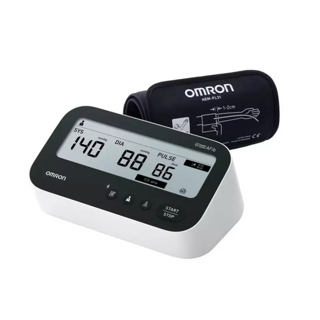 Omron M4 Connect AFib Monitor de Pressão Arterial