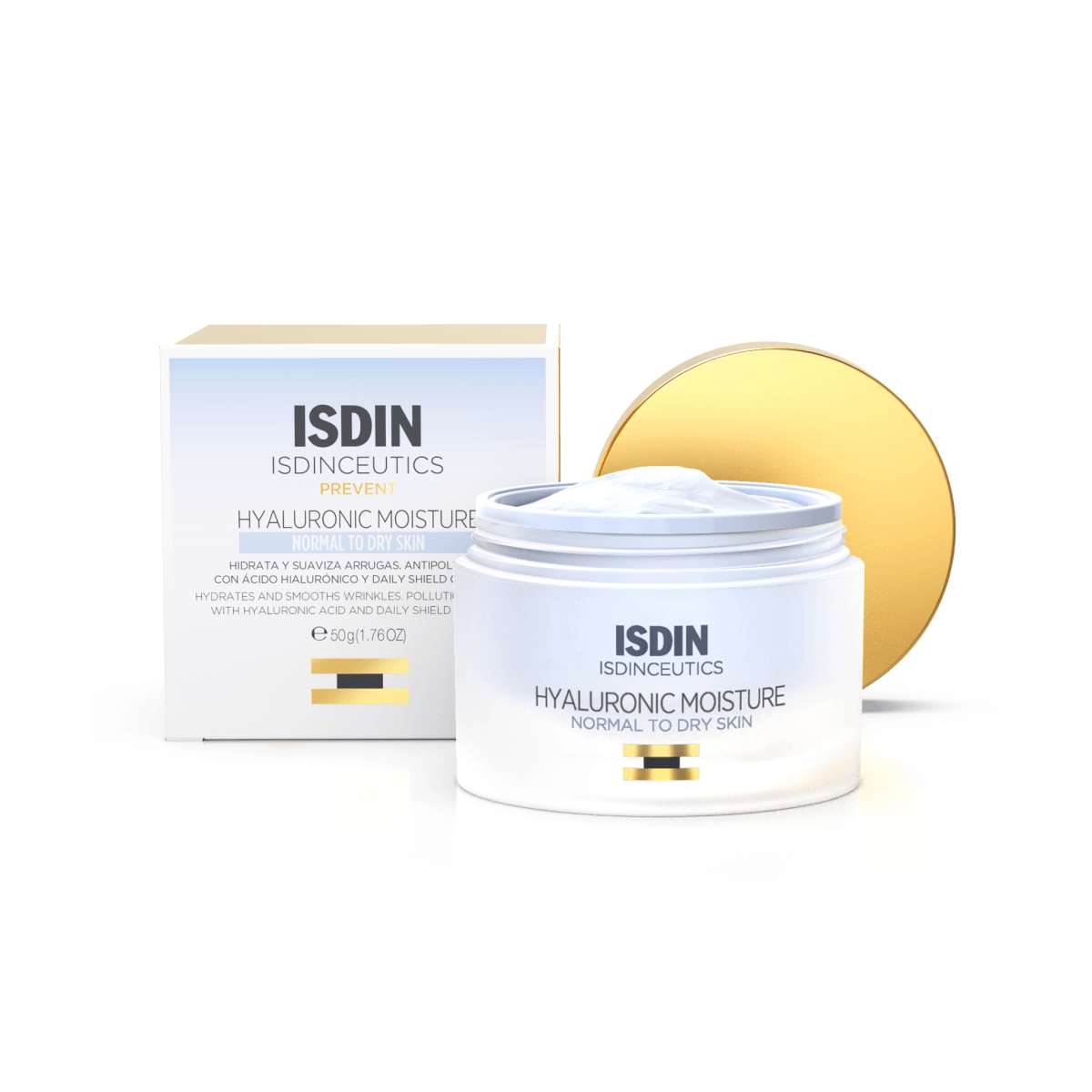 ISDIN Isdinceutics Hyaluronic MoistureNormal to dry skin 50G- Creme hidratante para pele normal a seca