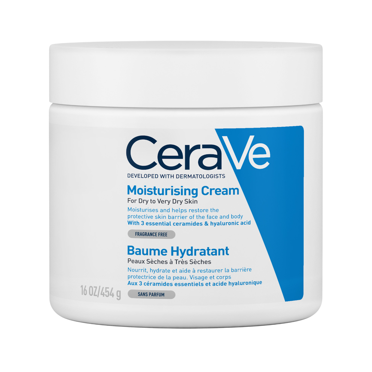 CeraVe Creme Hidratante Pele Seca 454gr