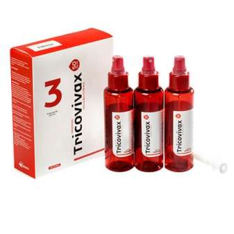 Tricovivax, 50 mg/mL-100 mL x 3 solução cutânea