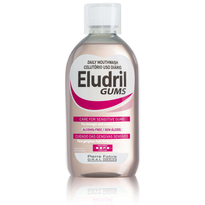 Eludril Colutório Diário Gengivas Sensíveis Gums 500 ml