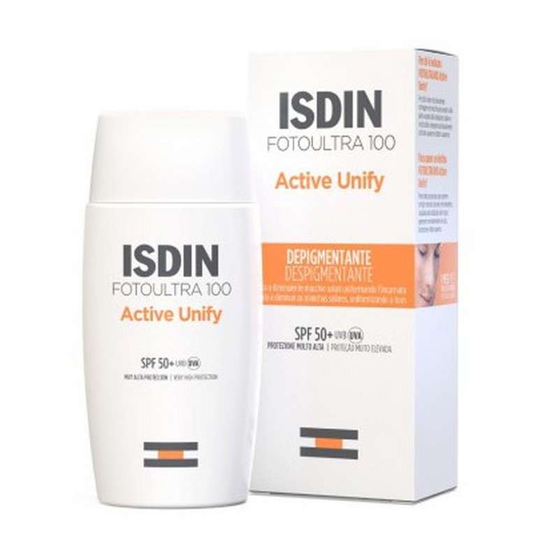 Isdin Fotoultra 100 Active Unify Anti-manchas Despigmentante spf50+ 50ml