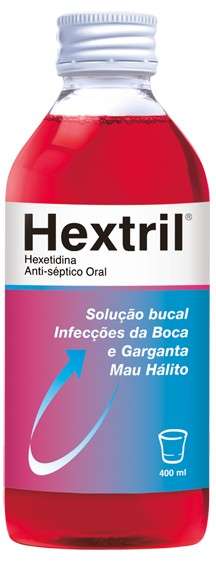 Hextril, 1 Mg/Ml Solução Bucal Frasco - 400ml