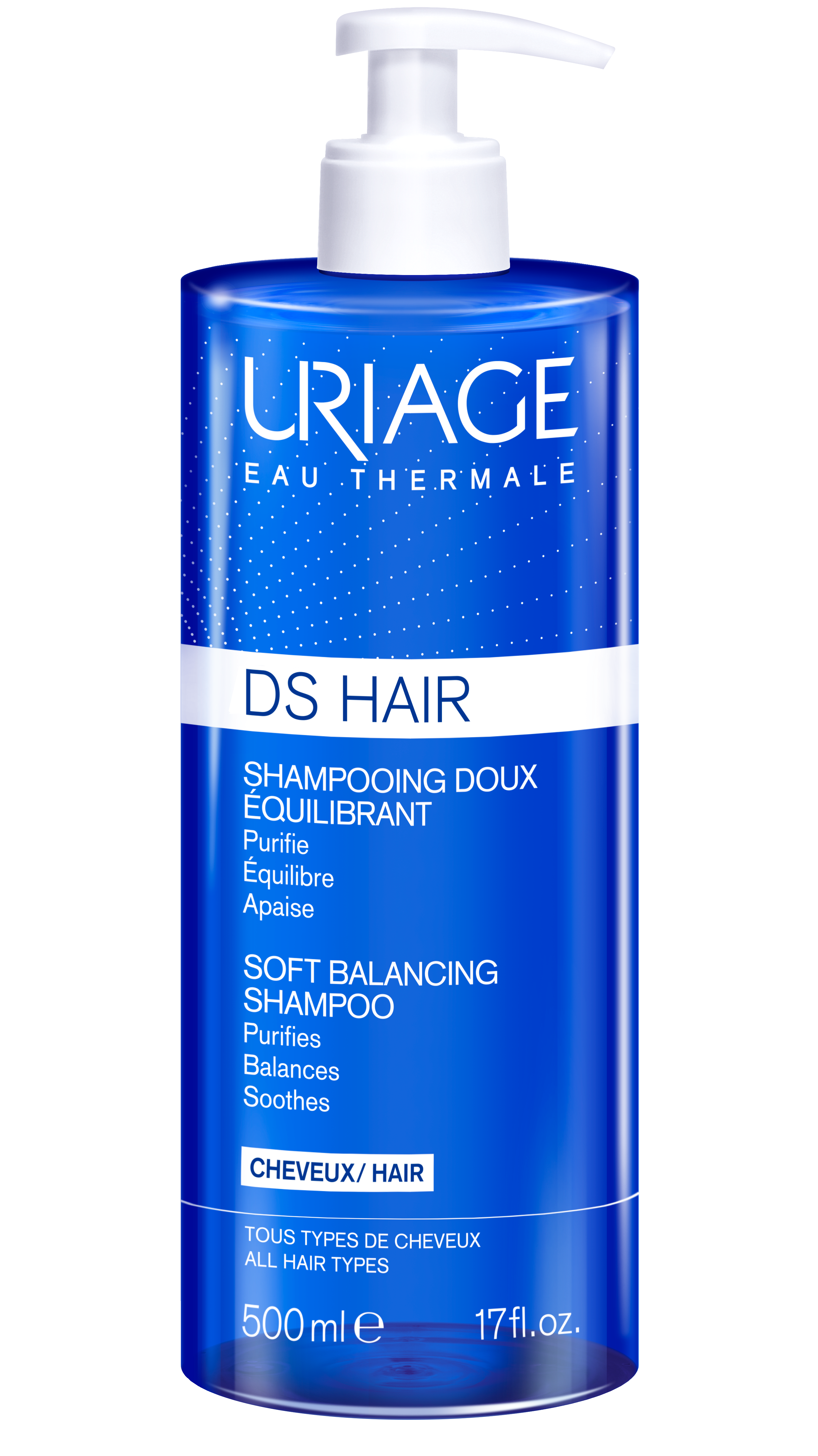 Uriage DS Shampoo Suave Equilíbrio 500ml