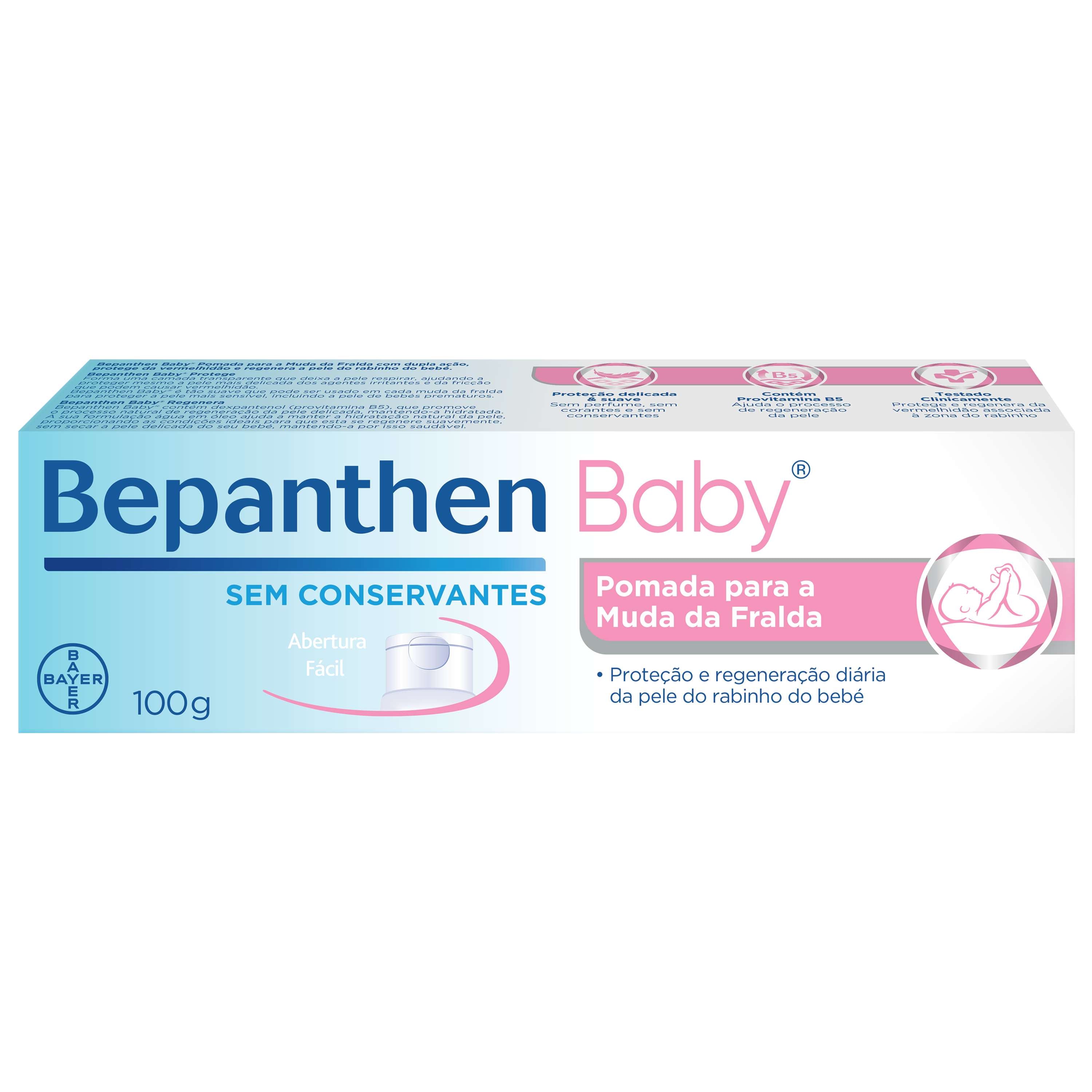Bepanthen Baby Pomada Muda Fralda 100g