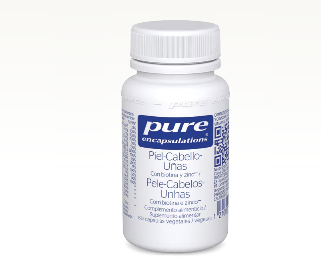 Pure Encapsulation Pele, Cabelo e Unhas 60 Cápsulas
