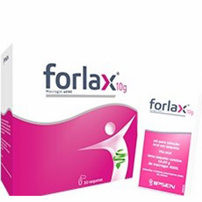 Forlax, 10 g pó solução oral (x20 saquetas)