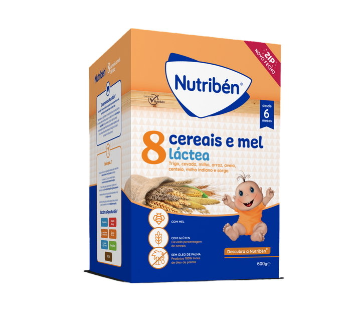 Nutribén Farinhas 8 Cereais e Mel 2x300g