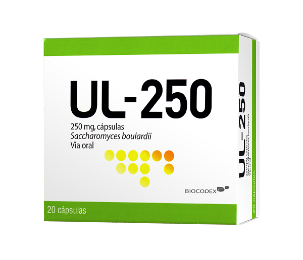 UL-250, 250 mg 20 Cápsulas
