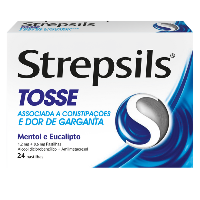 Strepsils Tosse 24 pastilhas