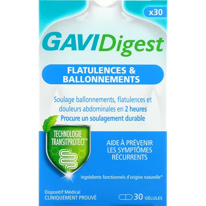 GaviDigest Gases e Inchaço Cápsulas X3