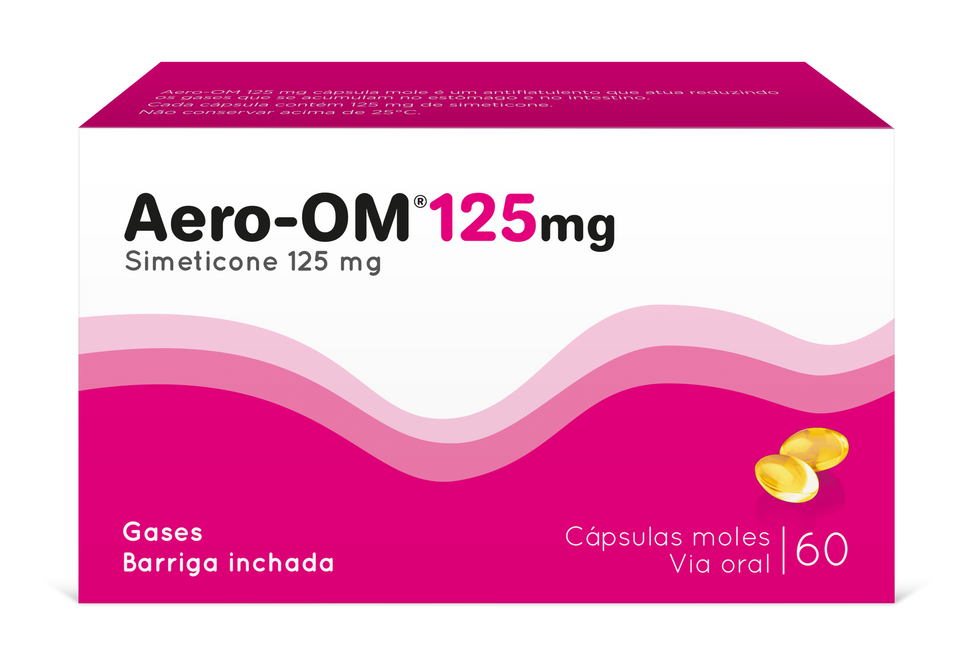 Aero-OM 125 mg (x60 cápsulas moles)