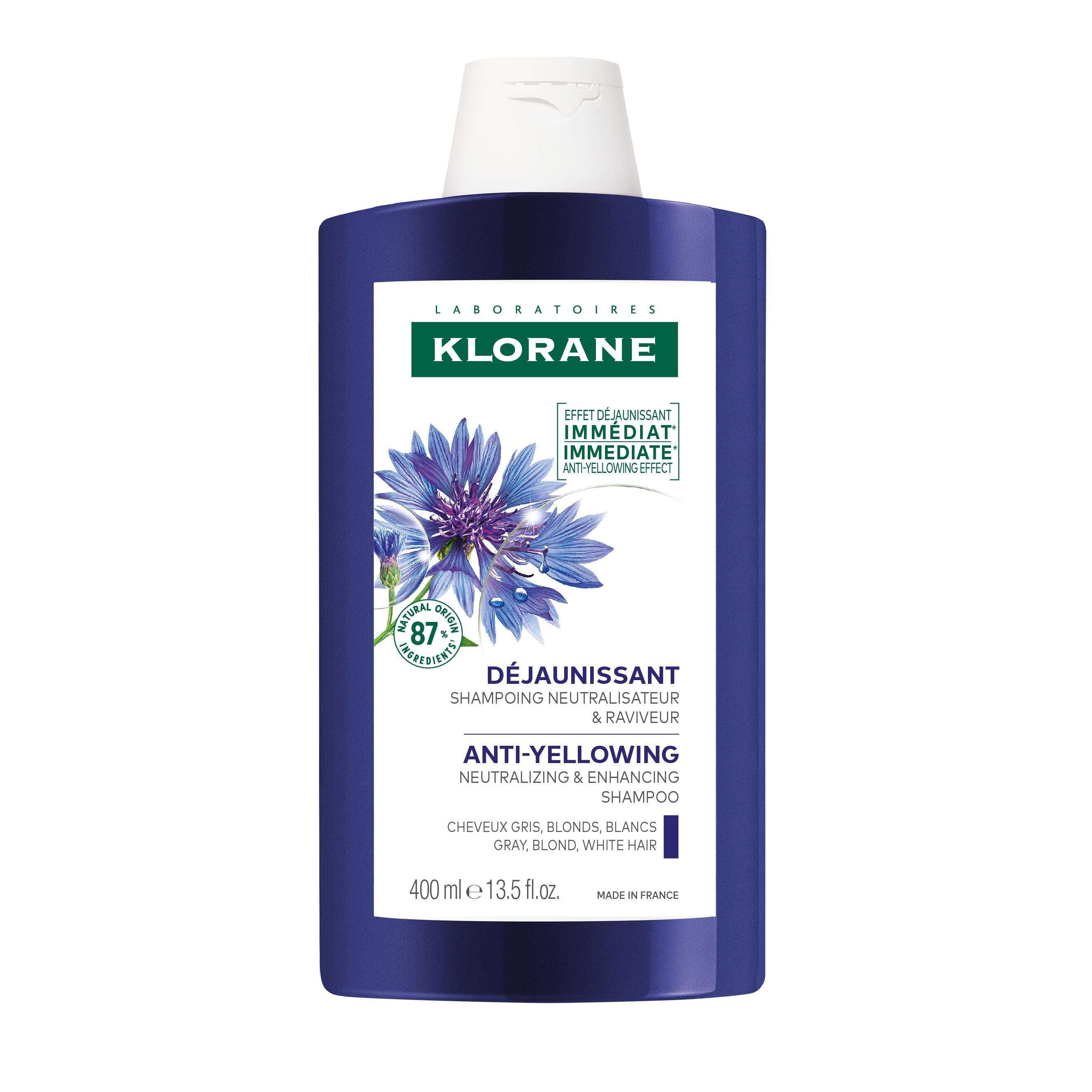 Klorane Capilar Champô de Centáureas 400 mL