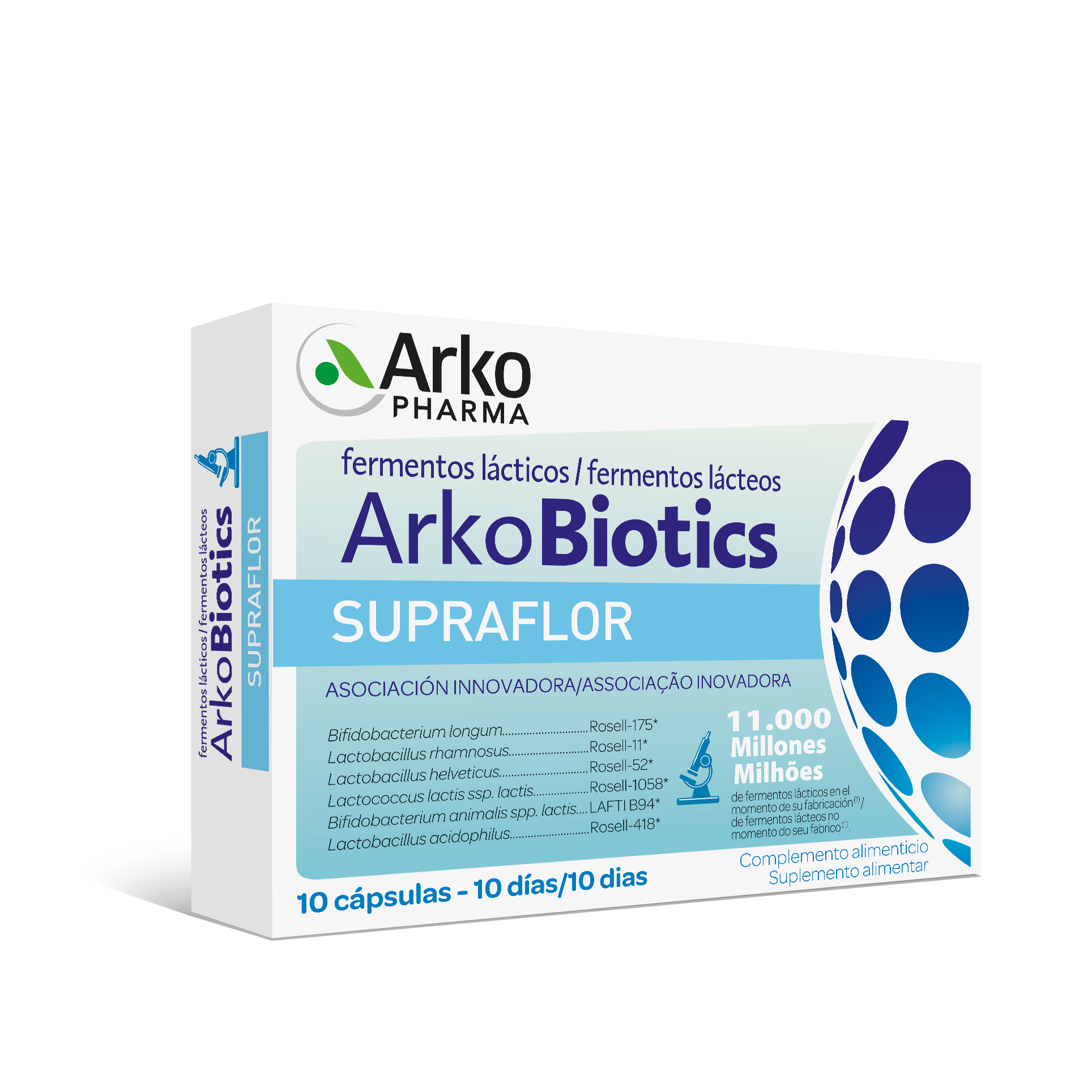 Arkobiotics Supraflor 10 cápsulas