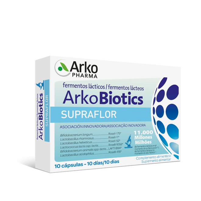 Arkobiotics Supraflor 10 cápsulas