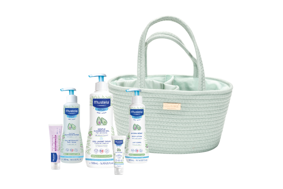 Mustela Kit Cesta Essenciais Bebé Menta