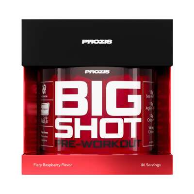 Prozis Big Shot Pre-Workout 46 servings Framboesa