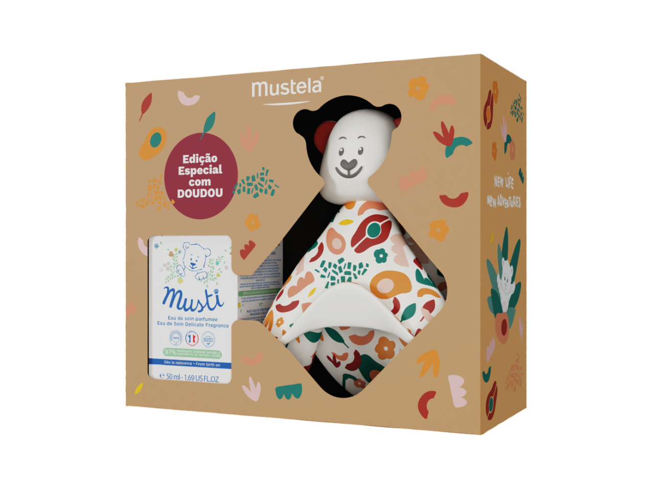 Mustela Bebé Eau de Soin Musti Doudou Coffret 50ml