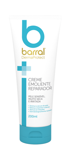 Barral DermaProtect Creme Emoliente Reparador Corpo 200ml