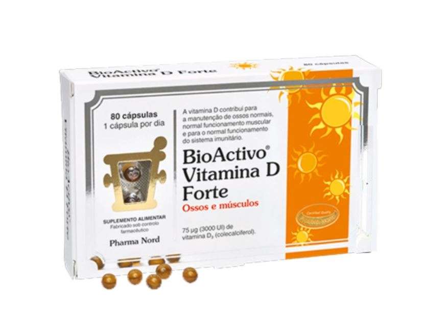Bioactivo Vitamina D Forte Capsulas x80