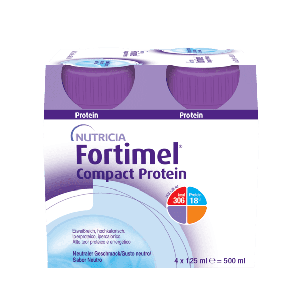 Fortimel Compact Protein Neutro 125ml x4