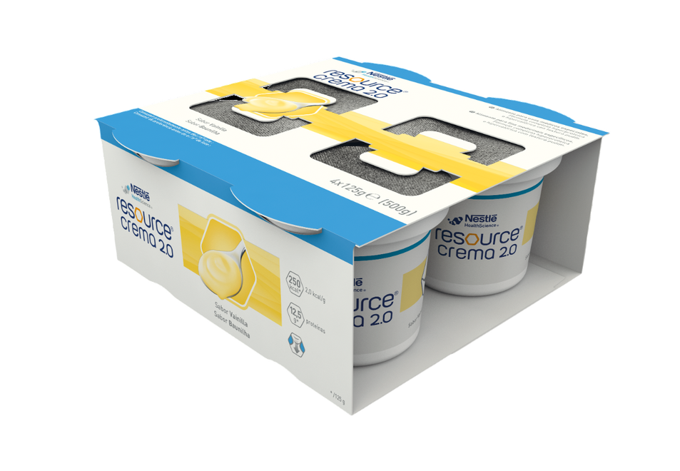 Resource Crema 2.0 Baunilha 4x125g