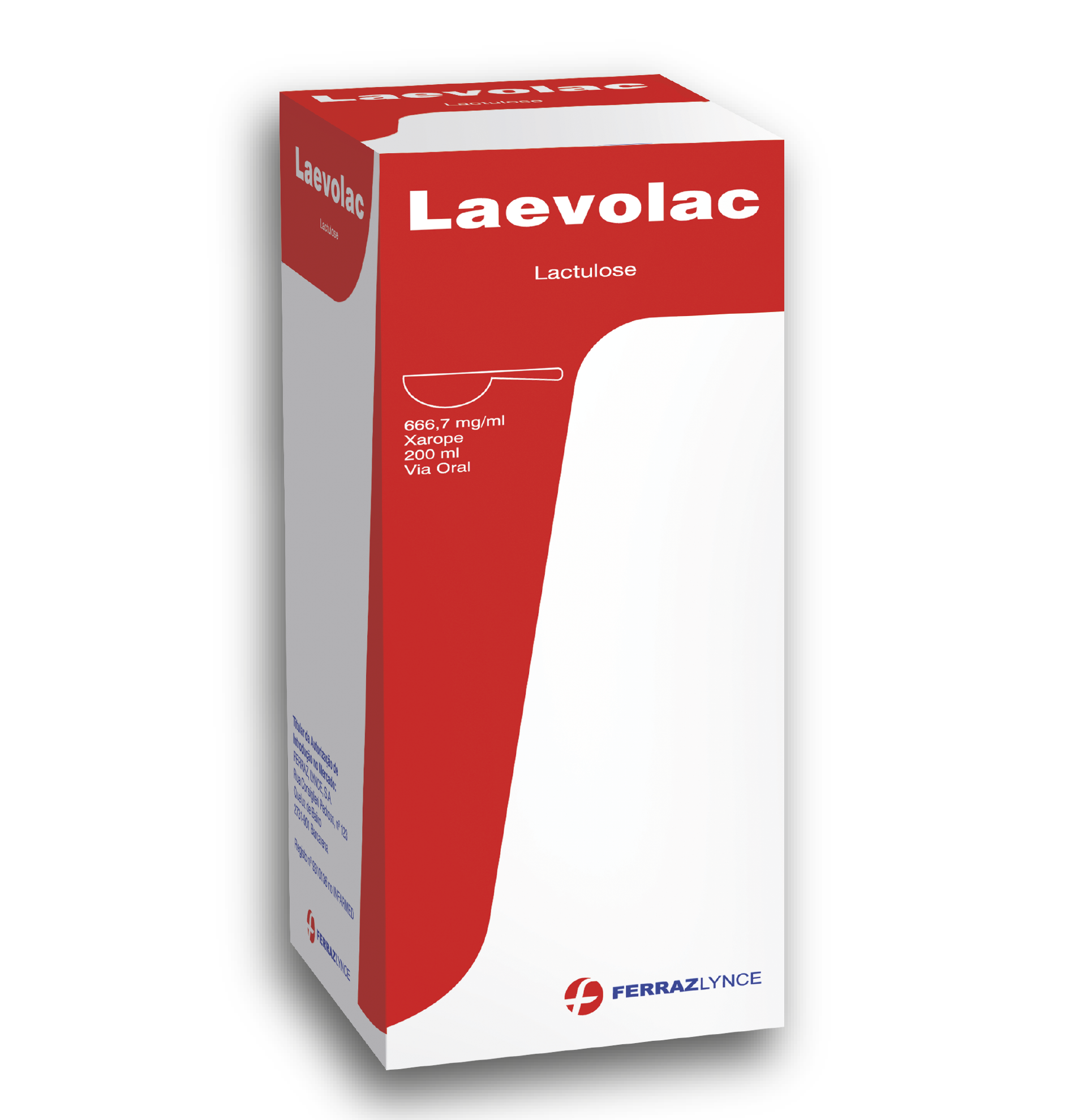 Laevolac, 666,7 mg/mL - 200ml xarope medida