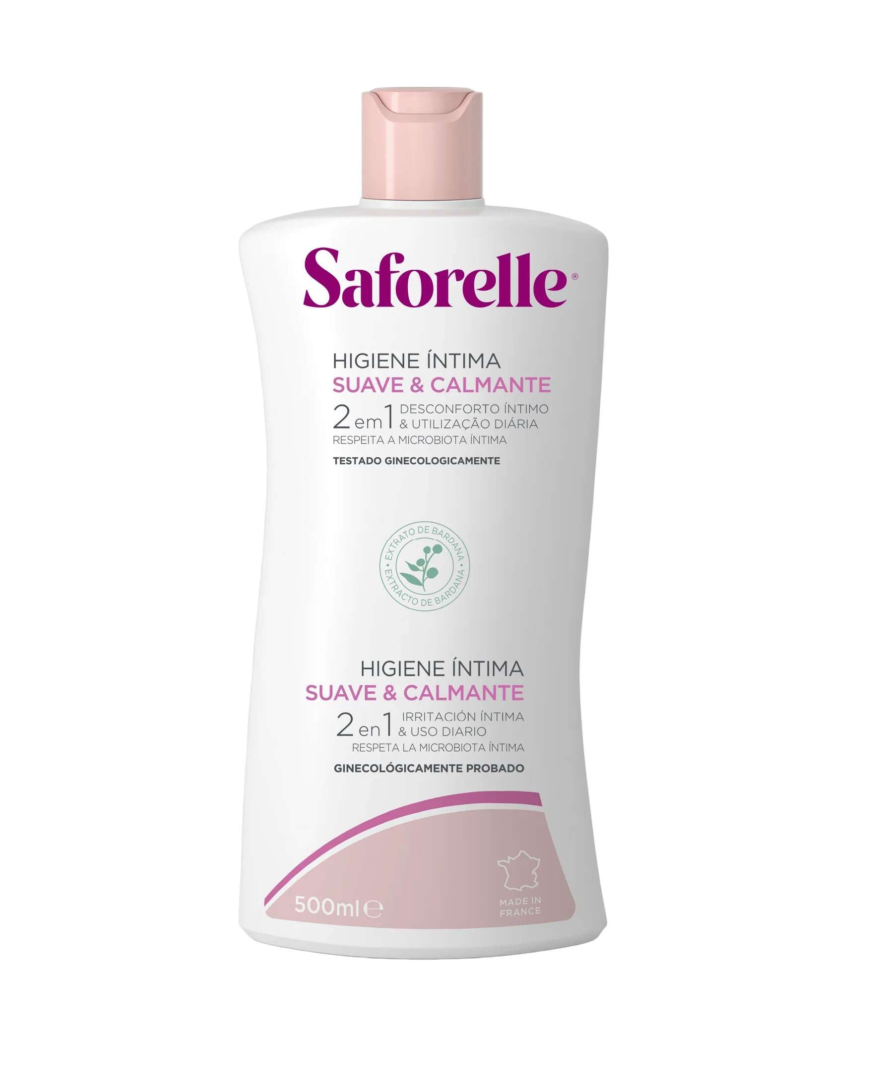 Saforelle Higiene Íntima Suave e Calmante 500ml
