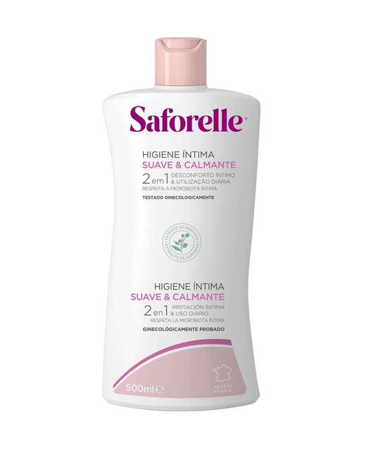 Saforelle Higiene Íntima Suave e Calmante 500ml