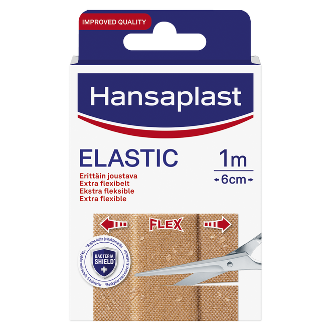 Hansaplast Elastic Penso Banda _ 1m x 6cm