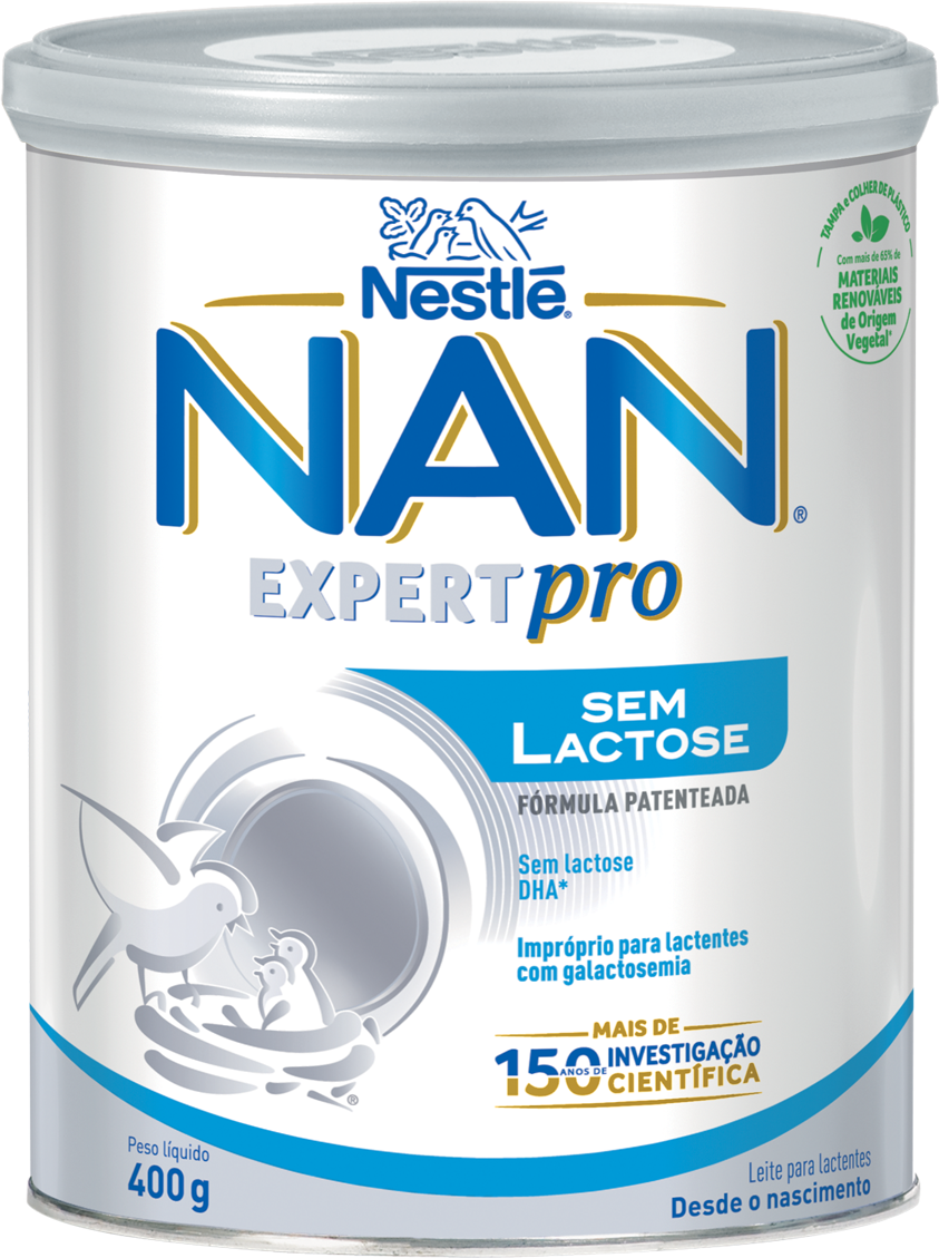 NAN Leite sem Lactose 400g