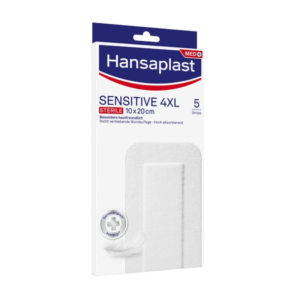 Hansaplast Pensos Sensitive 4XL 10x20cm 5 unidades