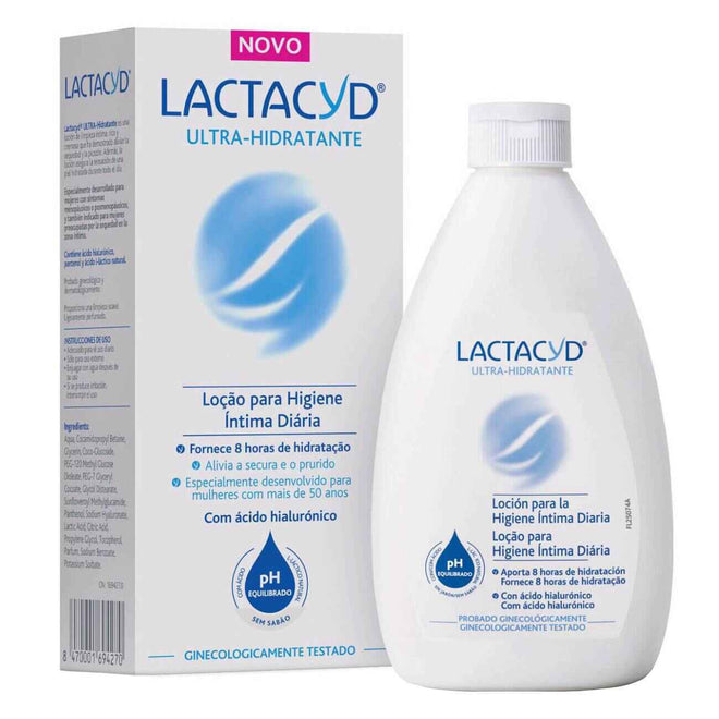 Lactacyd Ultra-Hidratante Loção para Higiene Íntima Diária 200ml