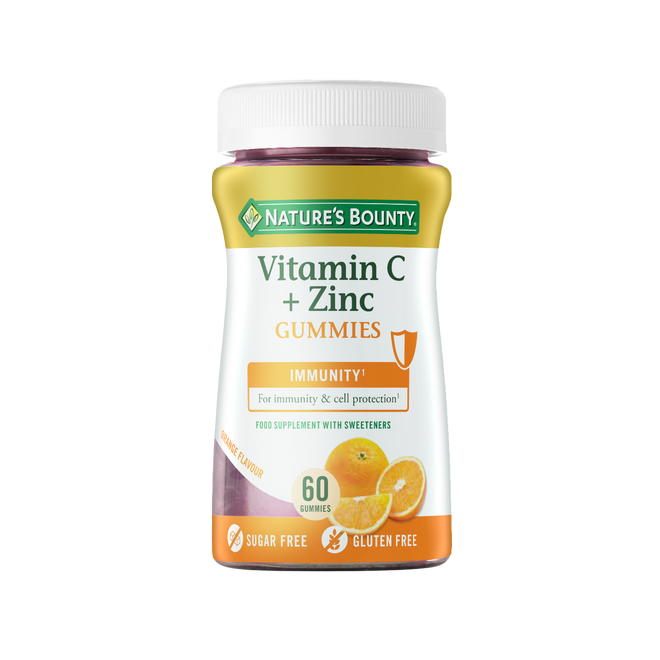 Nature's Bounty Vitamina C+Zinco (X60 Gomas)