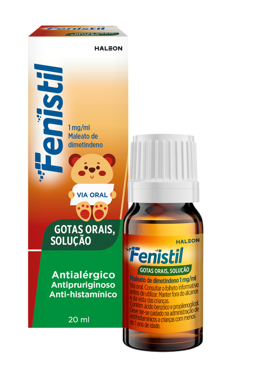 Fenistil, 1 Mg/Ml Solução Oral Gotas - 20ml