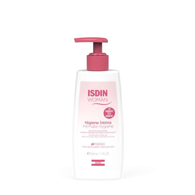 ISDIN Woman Higiene Íntima 200ML- Gel de higiene íntima feminina