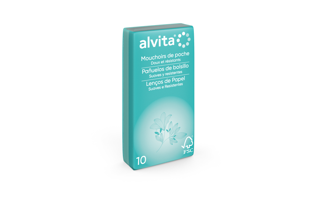 Alvita Lenços Papel Embalagem