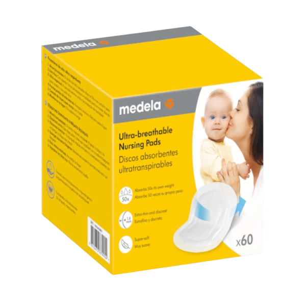 Medela Protetores de seio ultrarrespiráveis 60 unidades