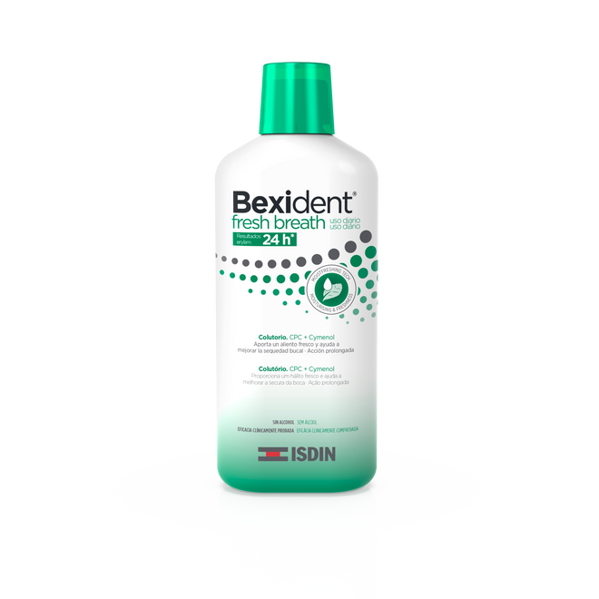 ISDIN Bexident Fresh Breath 500ML- Colutório de uso diário para hálito fresco