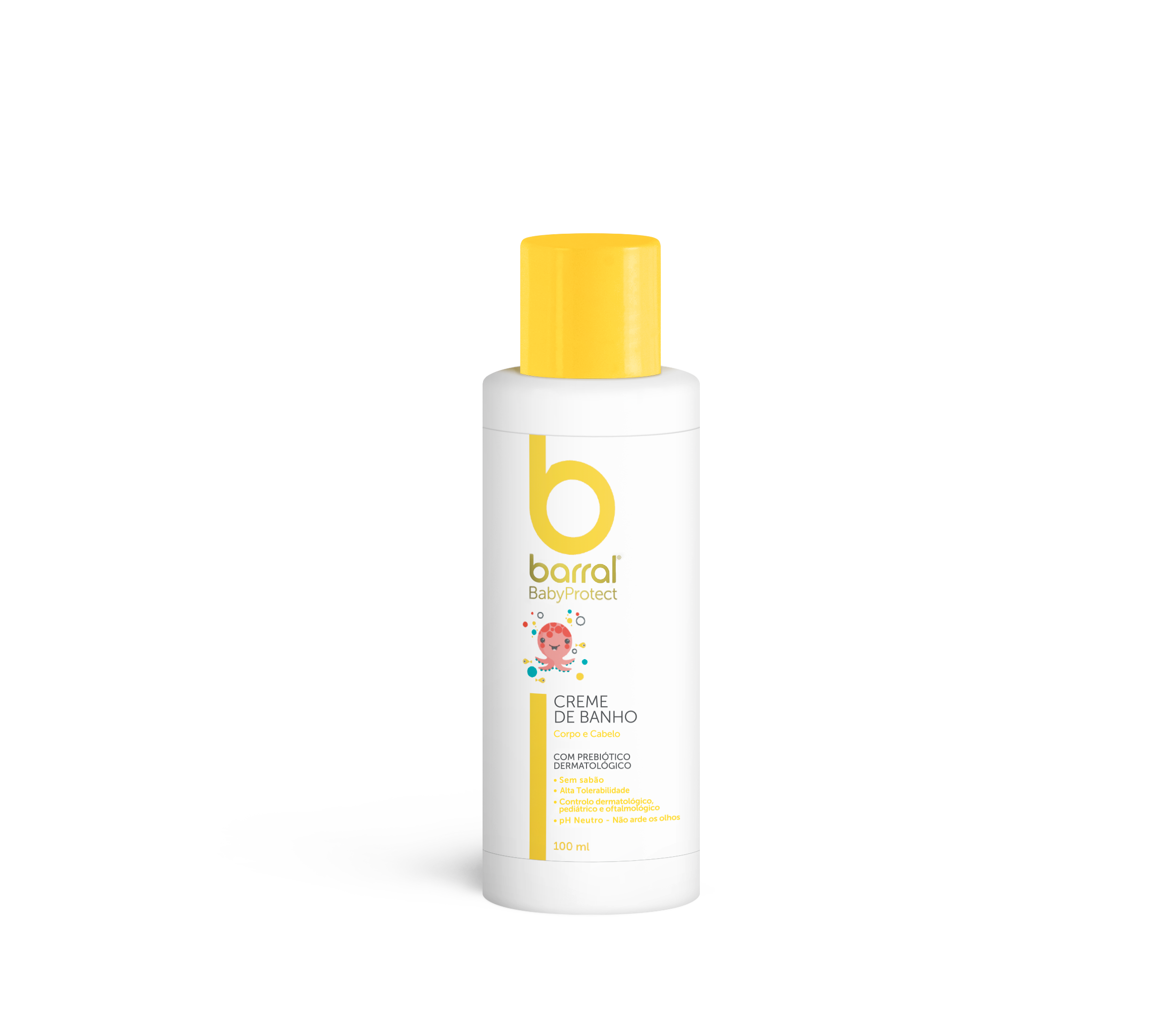 Barral Babyprotect Creme Banho - 100Ml